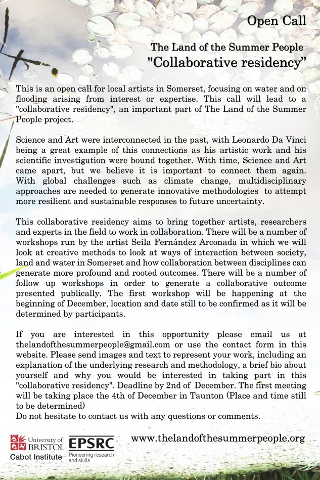 open call collaborative residency